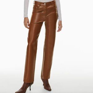 Aritzia Wilfred Melina Faux Leather Pant